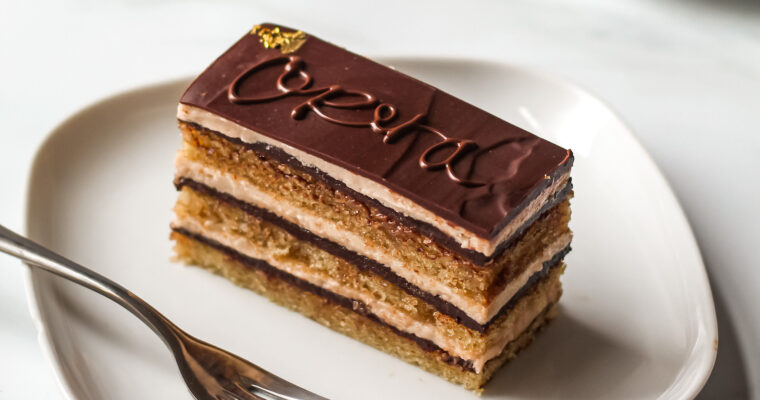 Vegan Opera Cake