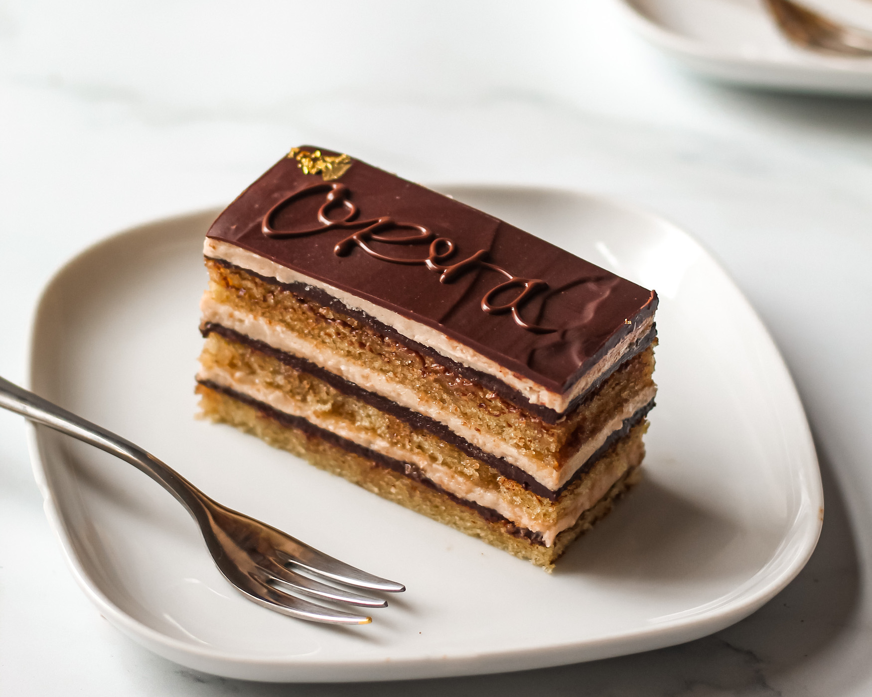 Vegan Opera Cake