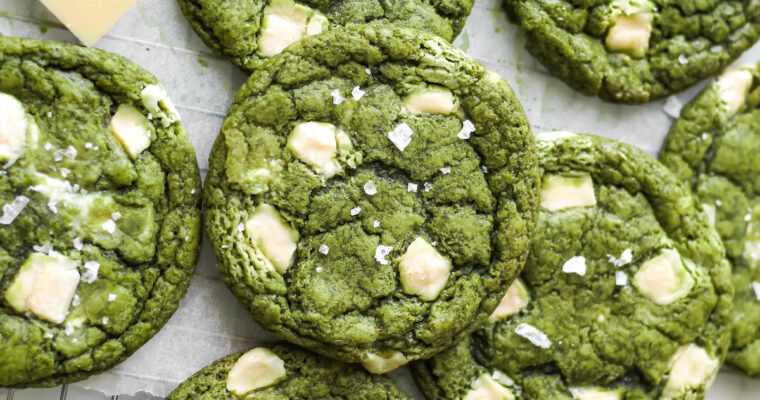 Vegan Matcha Cookies