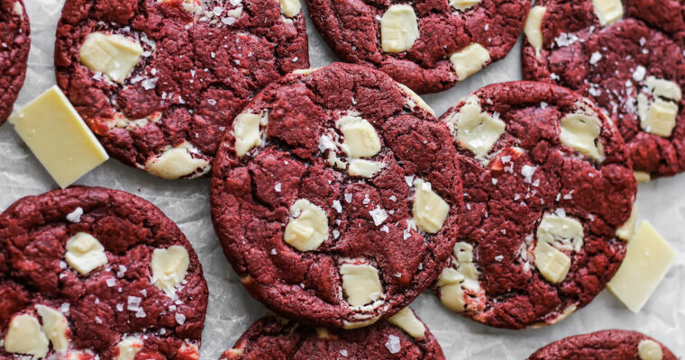 Vegan Red Velvet Cookies