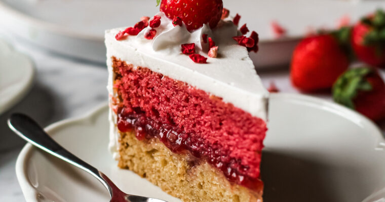 Strawberry Vanilla Cake