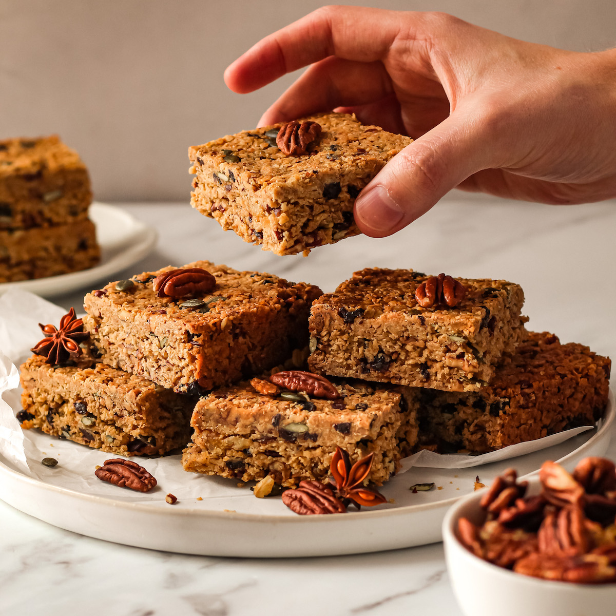 Maple & Pecan Flapjacks