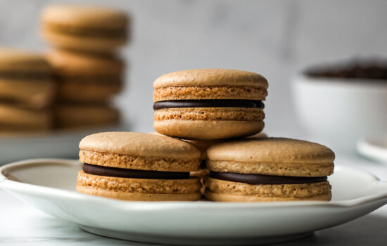 Vegan Coffee Macarons