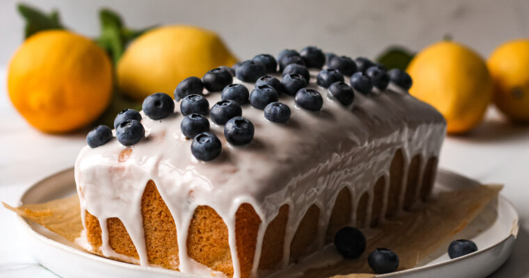 Vegan Blueberry Lemon Cake