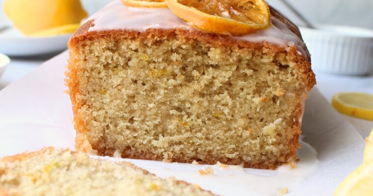 Easy Vegan Lemon Drizzle