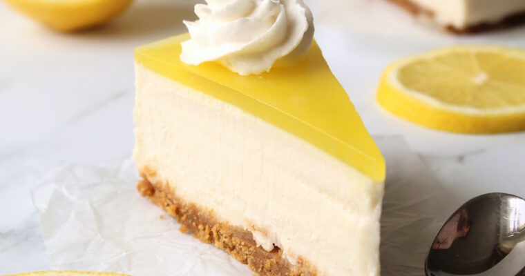 Vegan No-Bake Lemon Cheesecake