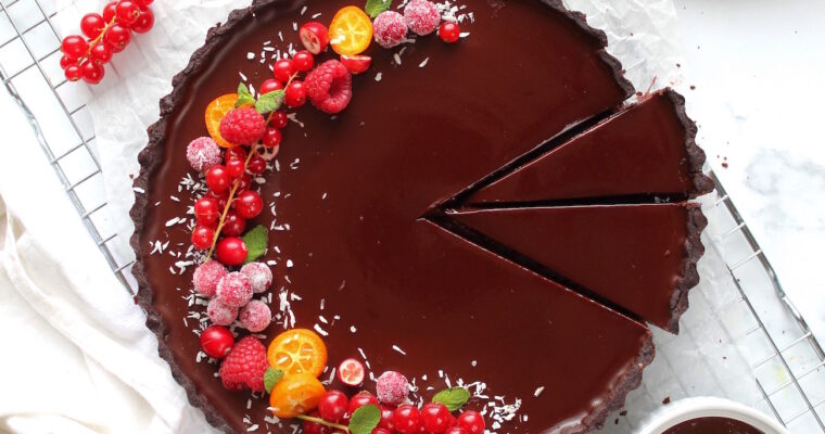 Vegan Chocolate Tart