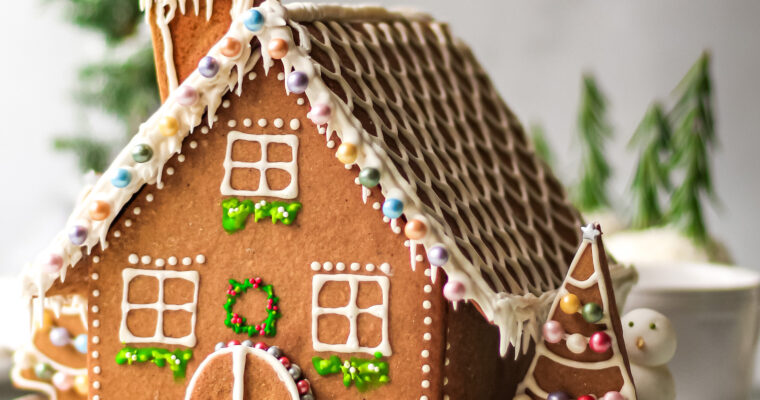 Vegan Gingerbread House